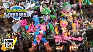 Saurozoic Warriors Dino Figures by Boss Fight Studios
