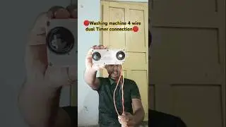 🛑 Washing Machine 4 Wire Dual Timer connection 🛑          8 Wire Wash Timer Connection