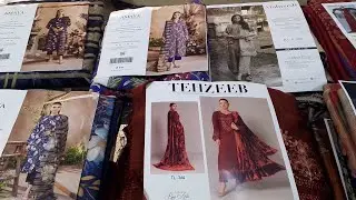 Winter Sale Original l Dhanak Fabric Linen Jacquard Shirt Palachi Dupatta Trouser Kurti House Sale