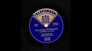 Blas-Orchester, dir. Carl Woitschach - Eine lustige Schlittenpartie (1932)