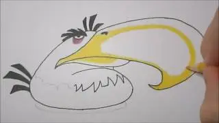 How to Draw Mighty Eagle (Angry Birds)