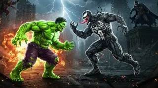 ZOMBIE HULK vs APOCALYPSE VENOM EPIC BATTLE! However, UNDEAD BATMAN&rsquo;s SALVATION Changes Everything