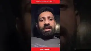 CarryMinati says SORRY to Rajat Dalal...🙏 #shorts