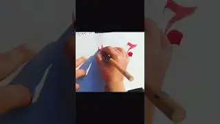 Hamza Lahore Name Calligraphy | Beautiful Urdu & English Calligraphy Art #calligrphylearning
