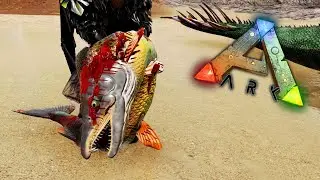 ARK PRIMITIVO #76 - Farm com ESPINO em 4k no The ISLAND!