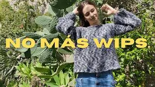 terminando mis proyectos de crochet abandonados | vlog