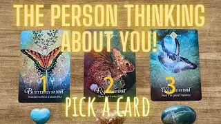 💕 THIS IS WHAT GOES THROUGH THEIR MIND WHEN THEY THINK OF YOU! … ⭐👀💛/ Pick A Card / Tarot Love