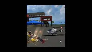 Helicopter landing in social island 🏝️💀 Impossible 🍷 #freefire #argamer #shorts #ff #ffshorts
