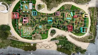 NewQuay Central Park Docklands Christmas Maze