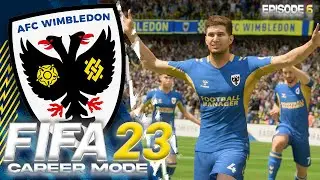 FIFA 23 WIMBLEDON RTG РЕЖИМ КАРЬЕРЫ - НОВЫЙ СТАДИОН №6!! ВЕЛИКИЕ ПОДПИСАНИЯ!!