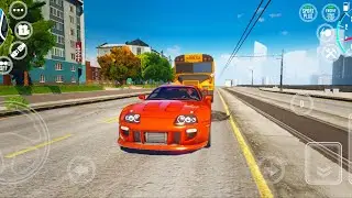 1998 Toyota Supra MK4 | 3.0-liter 2JZ-GTE inline-6 turbocharged engine | Turbo Engine | Mobile Game