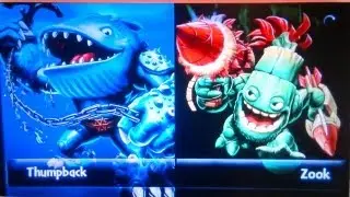 SKYLANDERS GIANTS THUMPBACK VS ZOOK