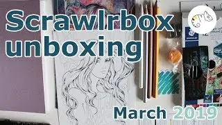 Scrawlrbox March 2019 - enchantress -