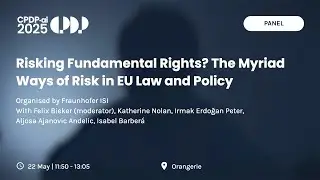 CPDP.ai 2025 - Risking Fundamental Rights  The Myriad Ways of Risk in EU Law and Policy