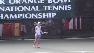 Marketa Vondrousova Jr Orange Bowl 2013