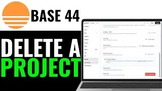 How to Delete Project in Base44 (EASY 2025 GUIDE)