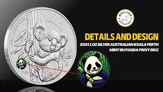2024 1 oz Silver Australian Koala Perth Mint BU Panda Privy BICE