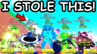 I STOLE NEW GALAXY TRAIT Brainrots in Escape Tsunami...