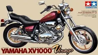 Обзор: Yamaha XV1000 в масштабе 1/12 от Tamiya
