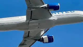 LOW & LOUD DEPARTURES FROM LONDON HEATHROW AIRPORT - RW09R - Myrtle Avenue - 9th April 2023 - 4K