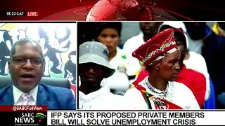 IFP launches its proposed Private Members Bill: Velenkosi Hlabisa