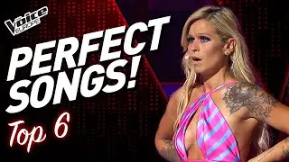 PERFECT Song Choices in The Blind Auditions on The Voice! | TOP 6
