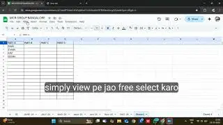 Freeze Top Row in Excel 🔥 | Header Always Visible,Heading Disappears When Scrolling?#shorts #youtube