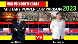 EUA VS COREIA DO NORTE COMPARA&Ccedil;&Atilde;O DE PODER MILITAR 2023