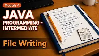 Java File Writing Tutorial | Master FileWriter, Append Mode & Try-With-Resources Explained