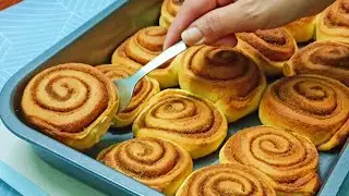 Cinnamon Rolls Lembut, Mudah & Sedap | Cara Buat Step By Step