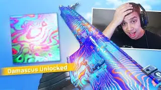 I FINALLY UNLOCKED DAMASCUS CAMO in MODERN WARFARE..(reaction)