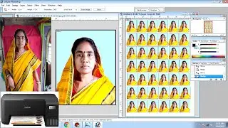 Epson L3110 Photo Print Setting|Epson Printer Se Passport Size Photo Kayse Kare Photoshop 7.0|Epson