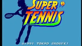 Super Tennis (Super Nintendo SNES system)