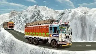 INDIAN MOUNTAIN HEAVY CARGO TRUCK GAME #Free Lorry Driving Games Download #Trucks Games For Android