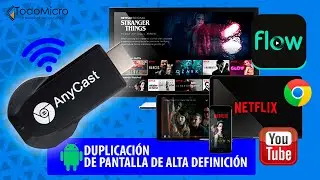 📲💻 Uso y configuraci&oacute;n del Anycast M9 plus para Netflix y Flow - simil Crhomecast