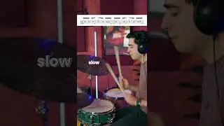 Half-Time Funk Groove #drums #drummer #drumnotation #funkdrumming #drumming #drumlessons