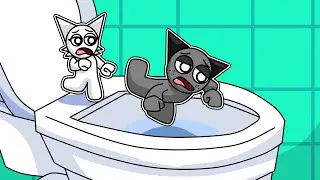 GRAY y WENDA NOS CAEMOS EN UN INODORO GIGANTE en ROBLOX 🤢 INCREDIBOX SPRUNKI