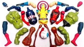 MARVEL SUPERHERO TOYS SIREN HEAD HULK CAPTAIN AMERICA WOLVERINE SPIDERMAN AVENGERS ASSEMBLE TOYS