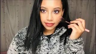 ASMR :|| Doing My Makeup with Whispered Rambles || DECEMBER 18, 2020 🥸💅📌🧞‍♀️🪡🏓