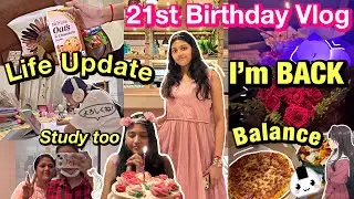 🎀21st BIRTHDAY+ Study vlog days in my life✨| Pragati shreya✨
