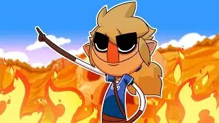 Legend of Zelda Breath of the Wild Cartoon! | LINK DOES BAD THINGS SHORT #1 (Skylegend Animation)