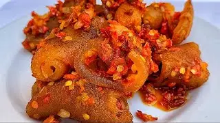 HOW TO MAKE PEPPERED PONMO| PARTY KPOMO SAUCE | NIGERIAN PONMO SAUCE RECIPE