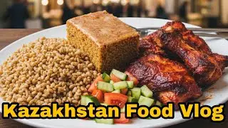 Kazakhstan Food Tour : Almaty's Green Market (Kok Bazaar) & Budget 24-Hour Canteen