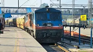 Journey in Bathinda Fazilka Passenger with power TKD WDP 3A !!