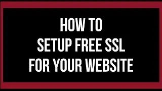 How to Install FREE SSL for Your Wordpress Blog in 2022
