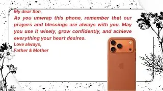 Surprising My Son With a New iPhone