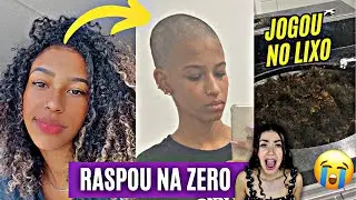 RASPOU A CABEÇA OBRIGADA PELO NAMORADO! ELE QUERIA QUE ELA FICASSE FEIA!! Tudo sobre o caso viral