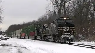 Norfolk Southern 264 on new route - East Edge Intermodal - 1/2026