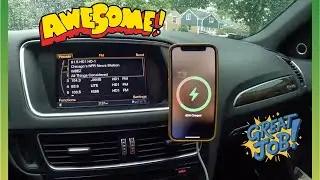 Build a Custom iPhone MagSafe Magnetic Swiveling Phone Mount for 2013 Audi Q5 4K