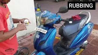 MAGIC WASH | HONDA ACTIVA | DIESEL + FOAM WASH | DETAILED CLEANING | POLISHING | DOORSTEP SERVICE |